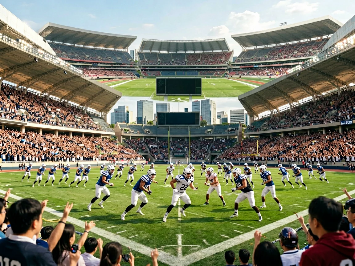 橄榄球赛事现场NFL国际赛